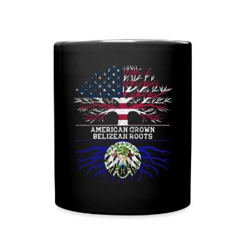 Belize - Tasse einfarbig - Schwarz - Vorne