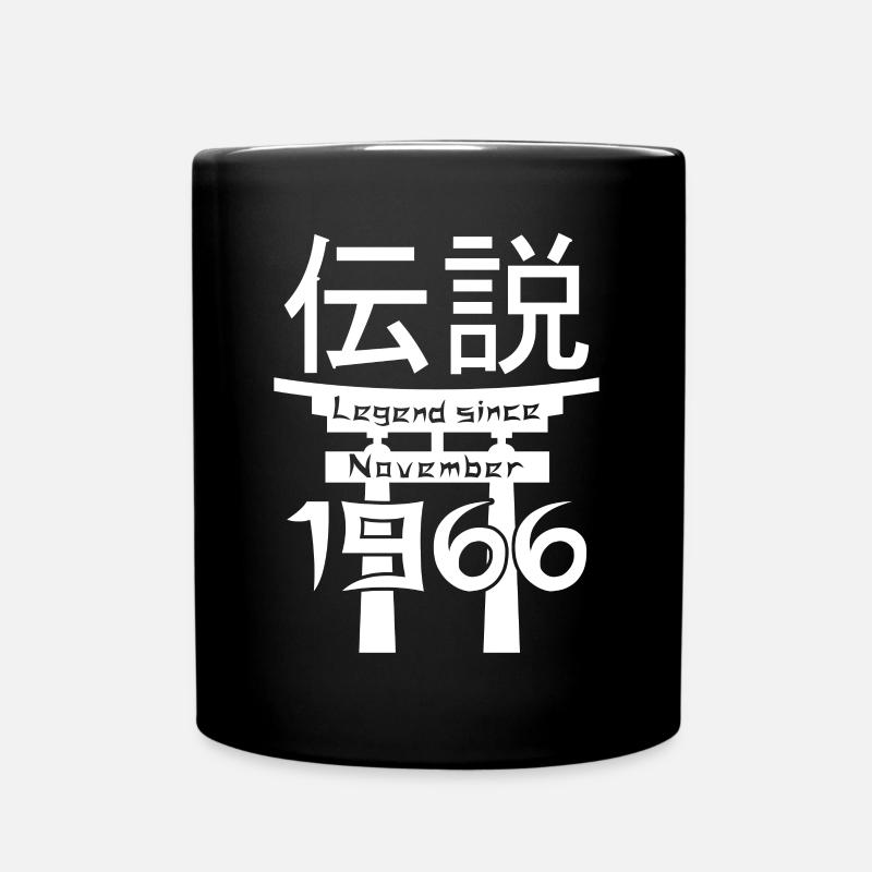Legend since November 1966 Birthday Gift - Full Colour Mug - black