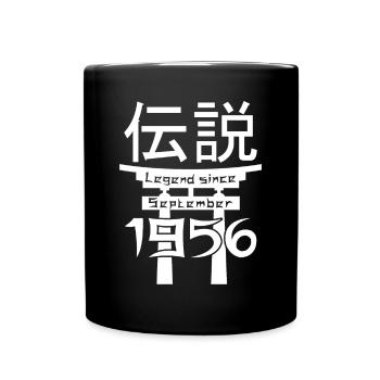 Legend since September 1956 Birthday Gift - Full Colour Mug - black - Front