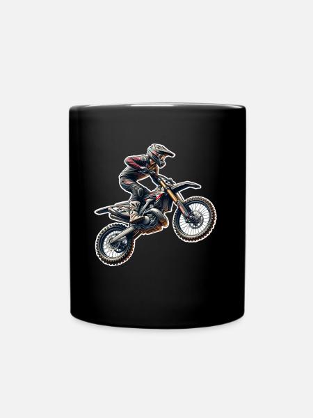 Motocross - Mug uni - noir