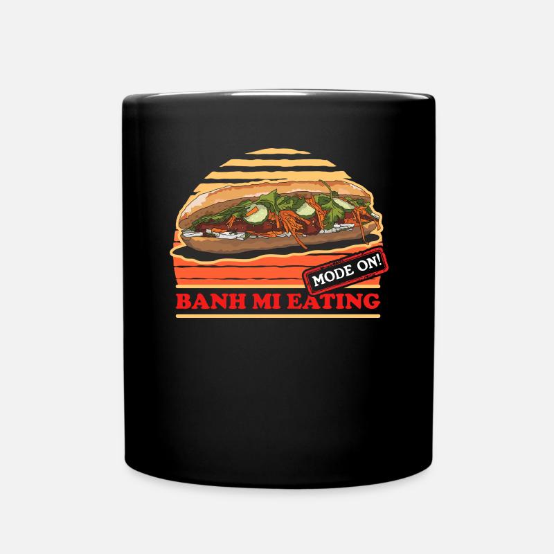 Banh Mi Sandwiches Bánh Mì Geschenk - Tasse einfarbig - Schwarz