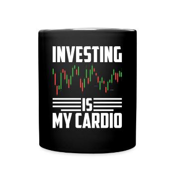 Day Trading Day Trader Aktien Börse Aktienmarkt - Tasse einfarbig - Schwarz - Vorne