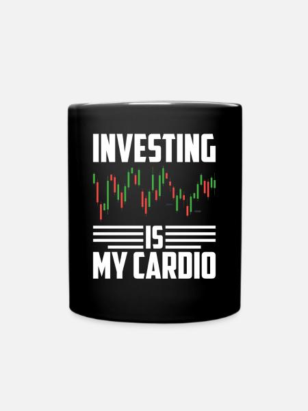 Day Trading Day Trader Aktien Börse Aktienmarkt - Tasse einfarbig - Schwarz