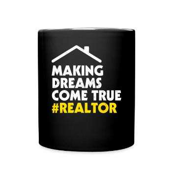 Realtor - Full Colour Mug - black - Front