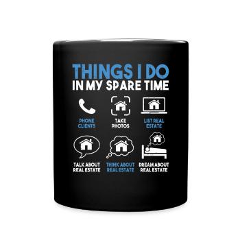 Realtor - Full Colour Mug - black - Front