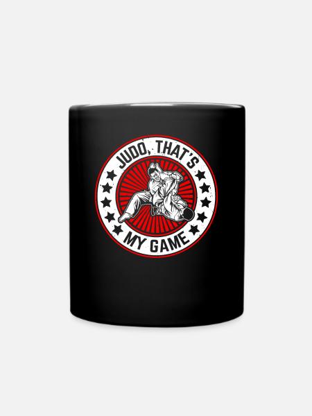 Judo c’est mon jeu - Judo Arts Martiaux Judo Combat - Mug uni - noir