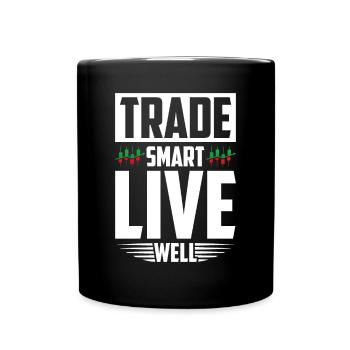Trading Forex Trader Marché financier - Mug uni - noir - Devant