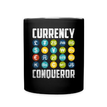Trading Forex Trader Marché financier - Mug uni - noir - Devant