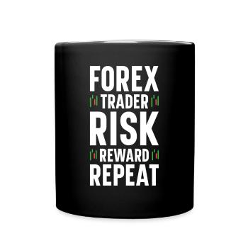 Trading Forex Trader Marché financier - Mug uni - noir - Devant