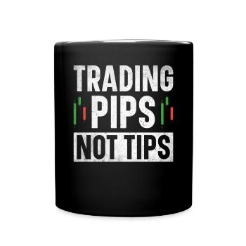 Trading Forex Trader Marché financier - Mug uni - noir - Devant