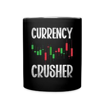 Trading Forex Trader Marché financier - Mug uni - noir - Devant