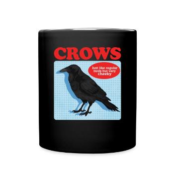 Corbeaux Black Ravens Cadeau - Mug uni - noir - Devant