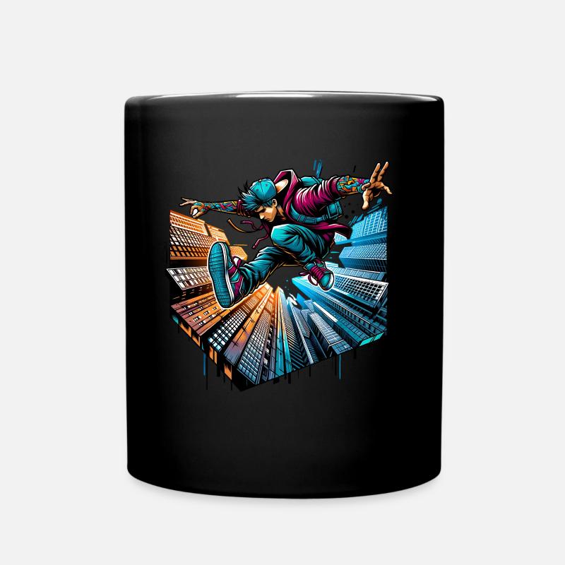 Parkour - Mug uni - noir