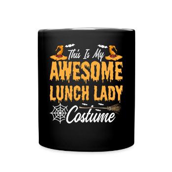 Cafétéria Employé École My Awesome Lunch La - Mug uni - noir - Devant