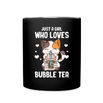 Thé à bulles Boba BubbleTea Kawaii Japan Tea Kpop - Mug uni - noir - Devant