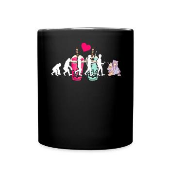Thé à bulles Boba BubbleTea Kawaii Japan Tea Kpop - Mug uni - noir - Devant