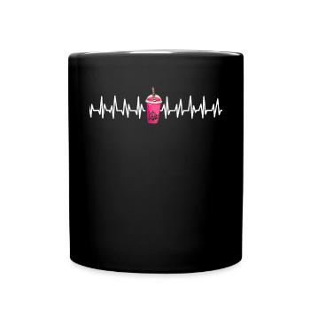 Thé à bulles Boba BubbleTea Kawaii Japan Tea Kpop - Mug uni - noir - Devant