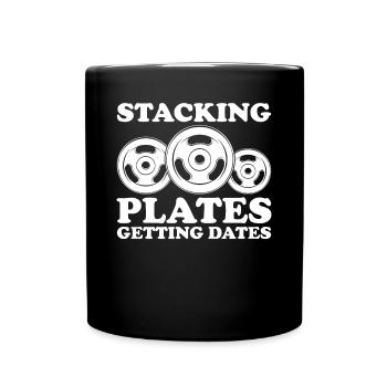 Entraîneur de fitness Haltérophilie GYM Musculation - Mug uni - noir - Devant