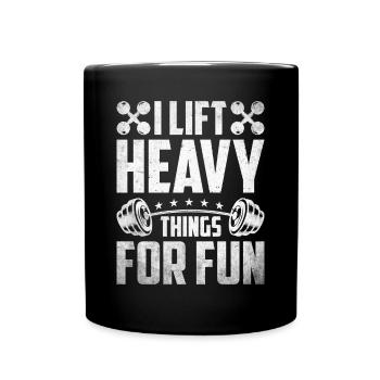 Entraîneur de fitness Haltérophilie GYM Musculation - Mug uni - noir - Devant