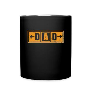 Taxi Father Taxi Driver Traffic Profession Gift - Full Colour Mug - black - Front