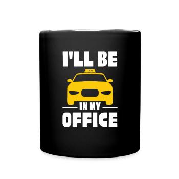 Taxi - Mug uni - noir - Devant