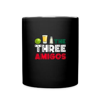 Tequila Sunrise Saufen Party Mexiko Geschenk - Tasse einfarbig - Schwarz - Vorne