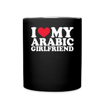 Petite amie Petite amie Relation Couple Amour - Mug uni - noir - Devant
