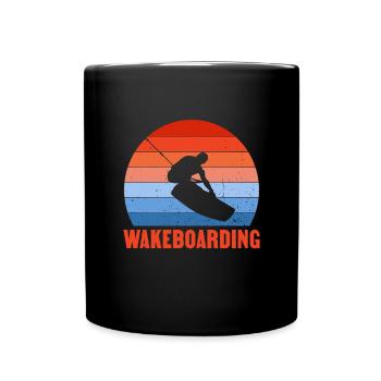 Wakeboard Wakeboarder Wakeboarding Gift - Full Colour Mug - black - Front