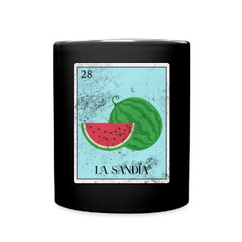 Watermelon - Full Colour Mug - black - Front