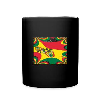 Drapeau de la Bolivie La Paz - Mug uni - noir - Devant