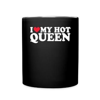 Petite amie Petite amie Relation Couple Amour Couple - Mug uni - noir - Devant