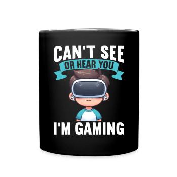 Réalité virtuelle athlète Witzer VR Gamer Casque - Mug uni - noir - Devant