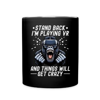 Réalité virtuelle athlète Witzer VR Gamer Casque - Mug uni - noir - Devant