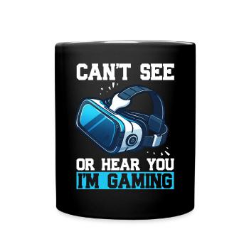 Réalité virtuelle athlète Witzer VR Gamer Casque - Mug uni - noir - Devant