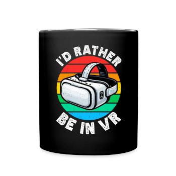 Réalité virtuelle athlète Witzer VR Gamer Casque - Mug uni - noir - Devant