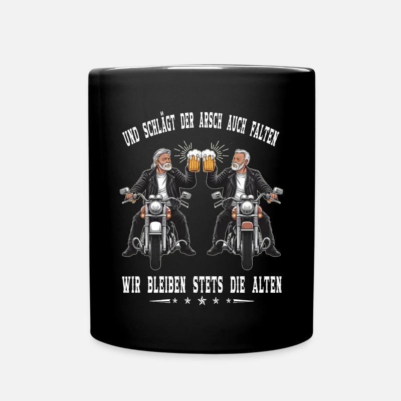Et si le cul plie aussi, on reste - Mug uni - noir