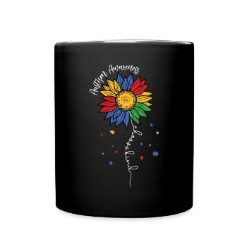Autisme - Mug uni - noir - Devant