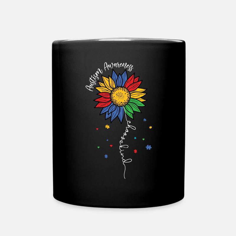 Autismus - Tasse einfarbig - Schwarz