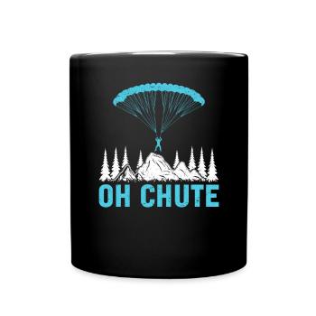 Camp de pompiers parachutistes -Junkie-Parachutiste - Mug uni - noir - Devant