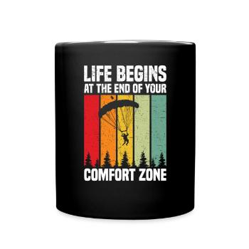 Camp de pompiers parachutistes -Junkie-Parachutiste - Mug uni - noir - Devant