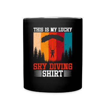 Camp de pompiers parachutistes -Junkie-Parachutiste - Mug uni - noir - Devant