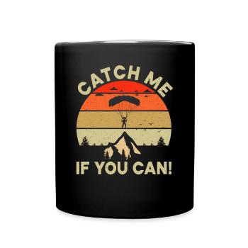 Camp de pompiers parachutistes -Junkie-Parachutiste - Mug uni - noir - Devant