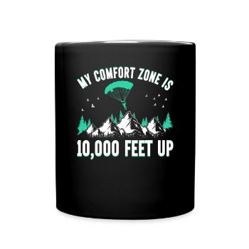 Camp de pompiers parachutistes -Junkie-Parachutiste - Mug uni - noir - Devant