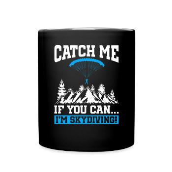 Camp de pompiers parachutistes -Junkie-Parachutiste - Mug uni - noir - Devant