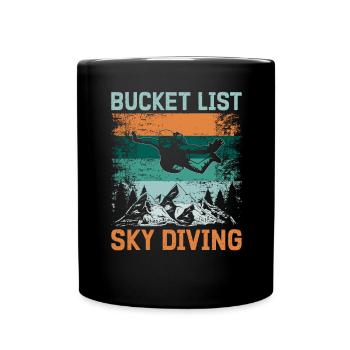 Camp de pompiers parachutistes -Junkie-Parachutiste - Mug uni - noir - Devant