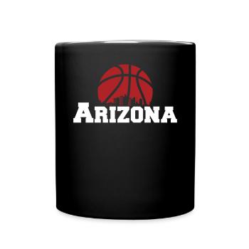Arizona State Sedona Phoenix Grand Canyon AZ - Full Colour Mug - black - Front