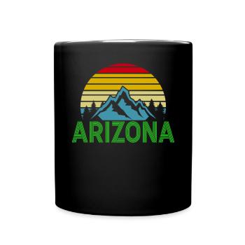 État de l’Arizona, Sedona, Phoenix, Grand Canyon, Arizona - Mug uni - noir - Devant