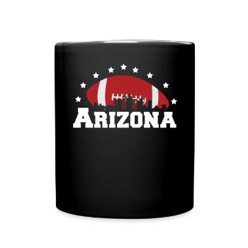 Arizona State Sedona Phoenix Grand Canyon AZ - Full Colour Mug - black - Front