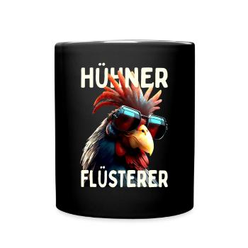 Poulets Whisperer Coq Poulet Daddy Farmer Poulet - Mug uni - noir - Devant