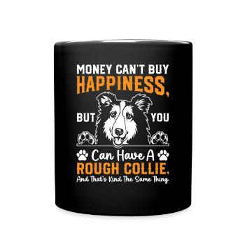 Rough Collie Lover Rough Collie Quotes - Full Colour Mug - black - Front